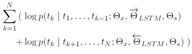 biLM probability modelling